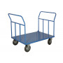 Platform truck plate thickness 20/10, 4 swivel casters