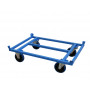 Stock cart 2 high capacity shelves, plate thickness 20/10   