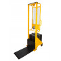 Counterbalanced hand winch stacker in stainless steel AISI 304 capacity 100 kg