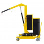 360° rotating mobile crane with counterweight electric